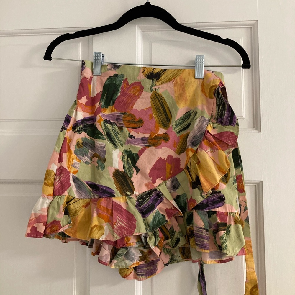 Zara floral skort